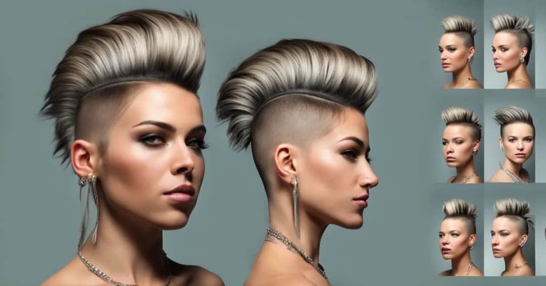 Jak uczesać irokeza damskiego z krótkich włosów - proste kroki i porady